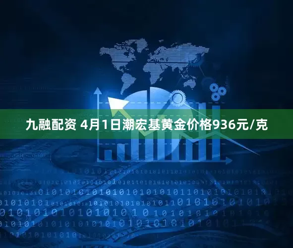 九融配资 4月1日潮宏基黄金价格936元/克